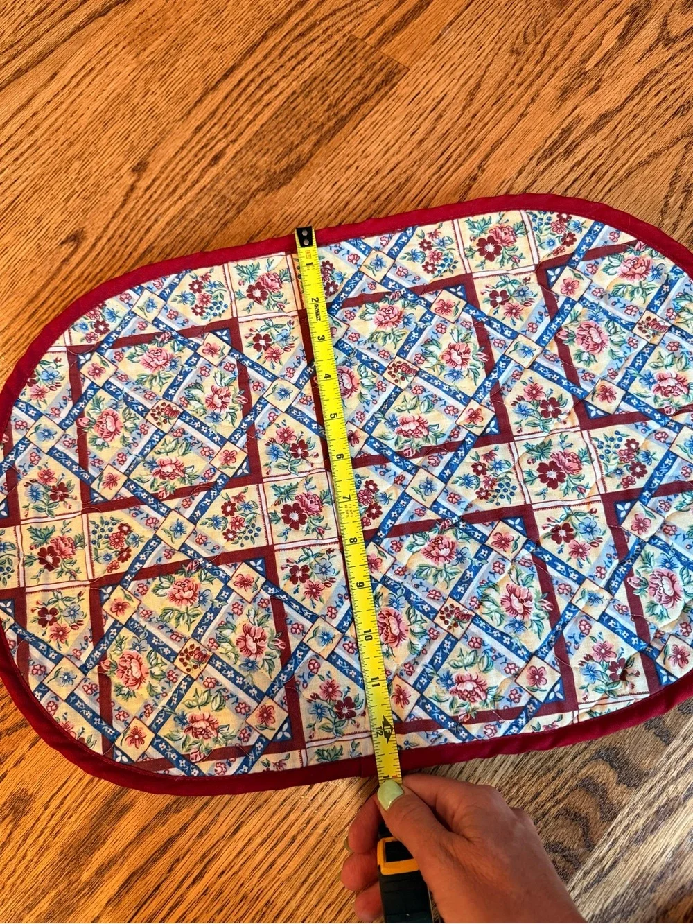 Vintage Quilted Placemats- set of 4